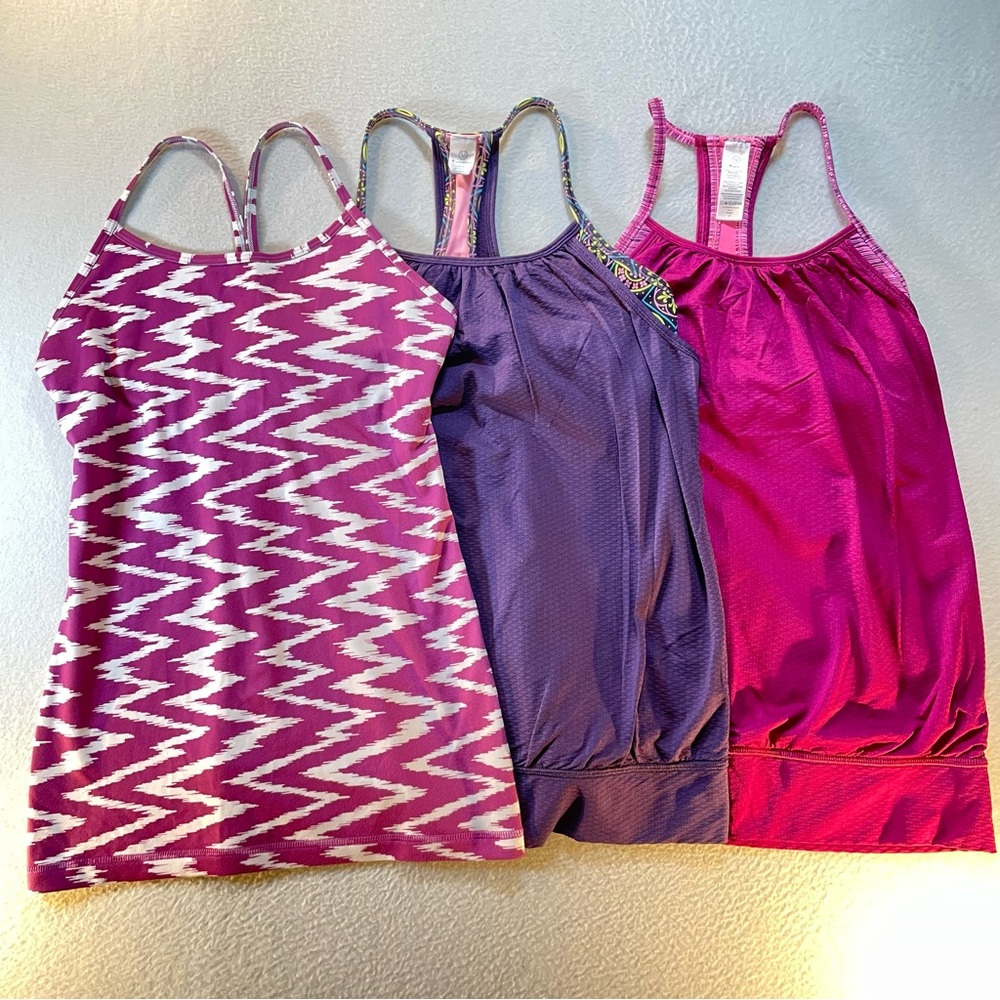 Ivivva Girls Activewear Tank Top Lot of (3) Size 12 by Lululemon